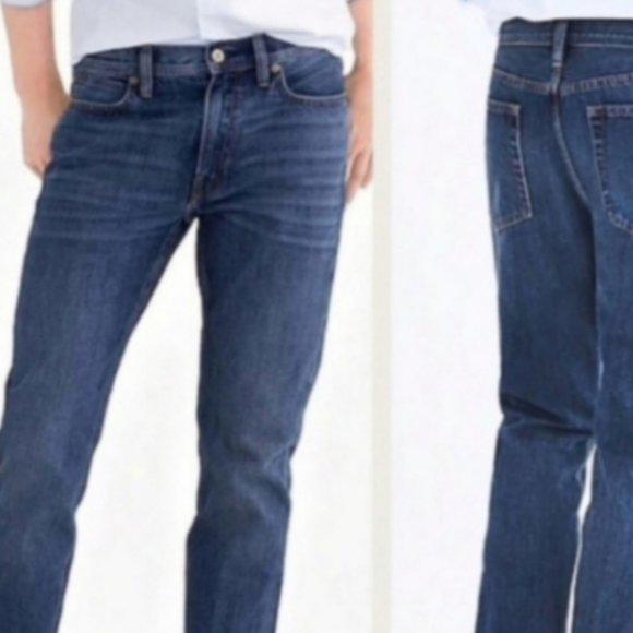 J. Crew Sutton Men's Straight‎ Leg Jeans Sz. 34 - Picture 1 of 11